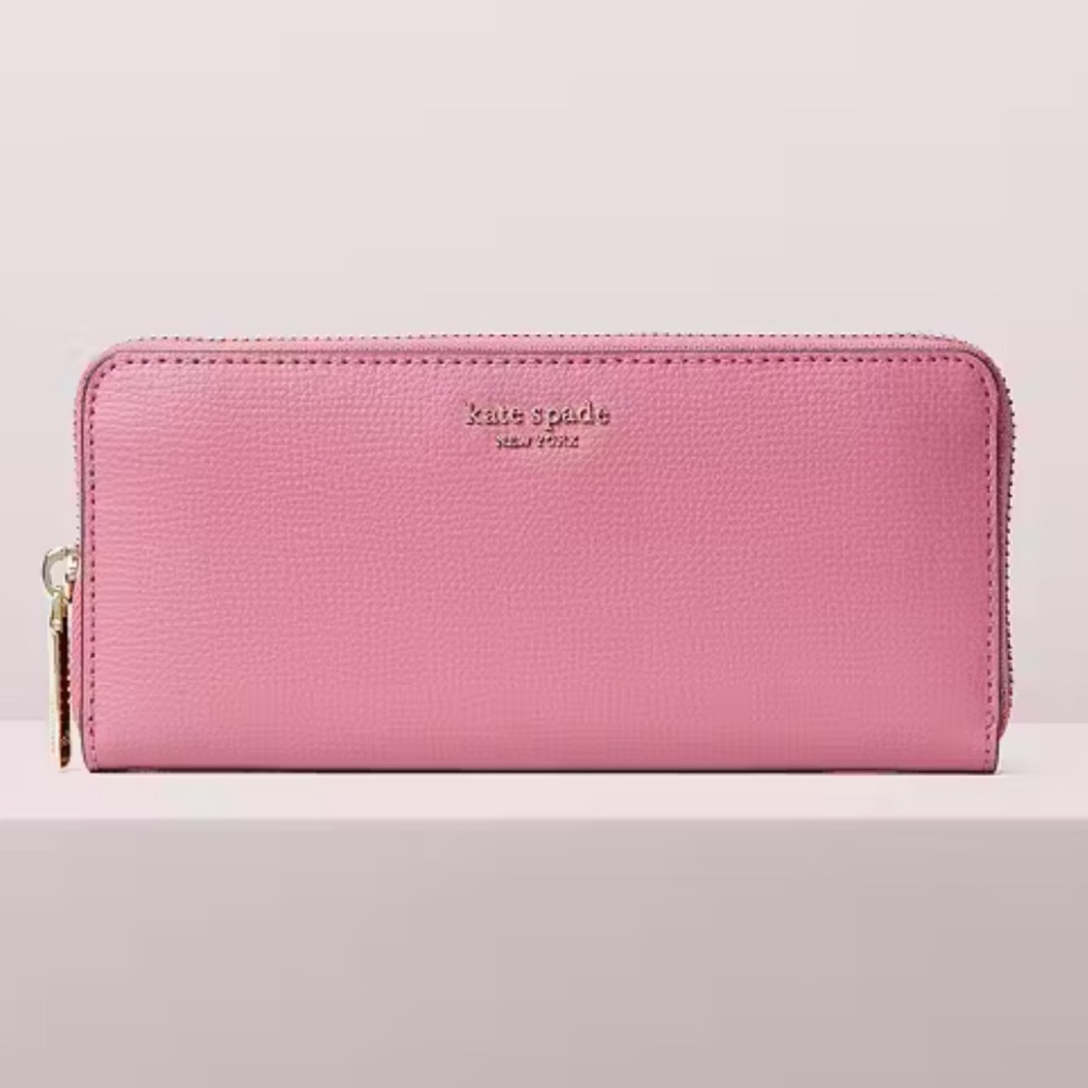 Kate Spade Pink Zipper Wallet